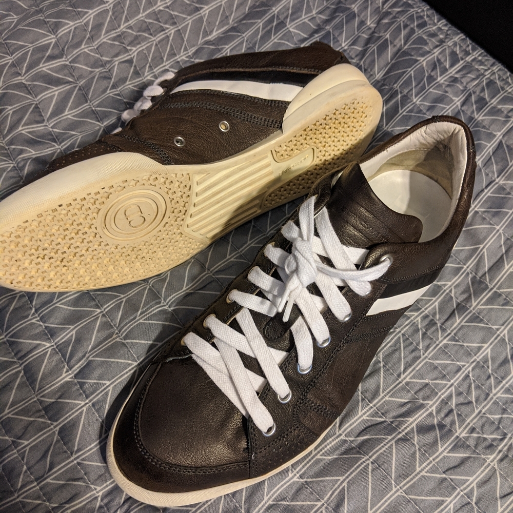 Dior Homme B18 leather trainers lows